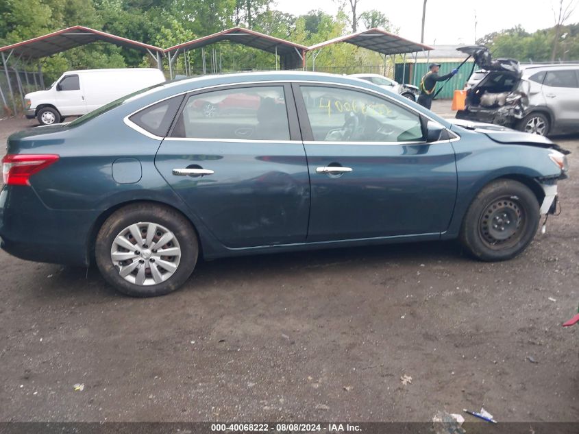 2016 Nissan Sentra Fe+ S/S/Sl/Sr/Sv VIN: 3N1AB7AP2GY210573 Lot: 40068222