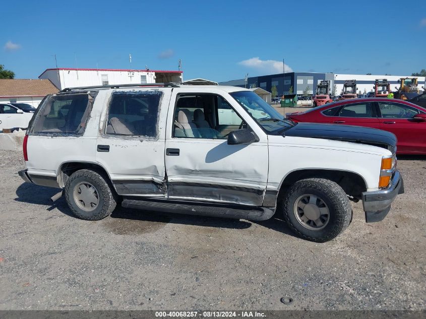 1999 Chevrolet Tahoe Ls VIN: 1GNEC13R1XR150533 Lot: 40068257