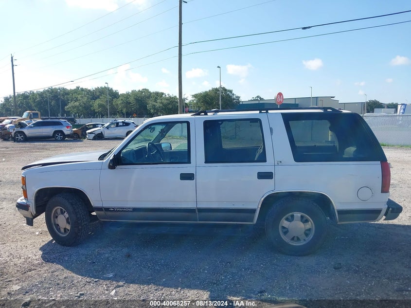 1999 Chevrolet Tahoe Ls VIN: 1GNEC13R1XR150533 Lot: 40068257