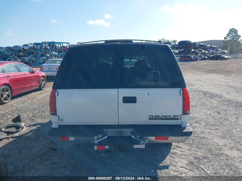 1999 Chevrolet Tahoe Ls VIN: 1GNEC13R1XR150533 Lot: 40068257