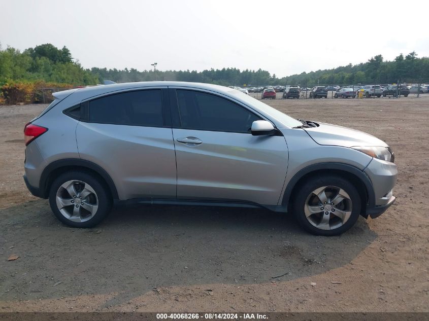 2018 Honda Hr-V Lx VIN: 3CZRU6H3XJG700631 Lot: 40068266