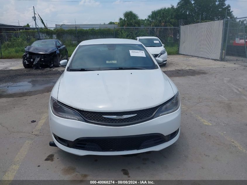 2015 Chrysler 200 S VIN: 1C3CCCBG4FN514868 Lot: 40068274