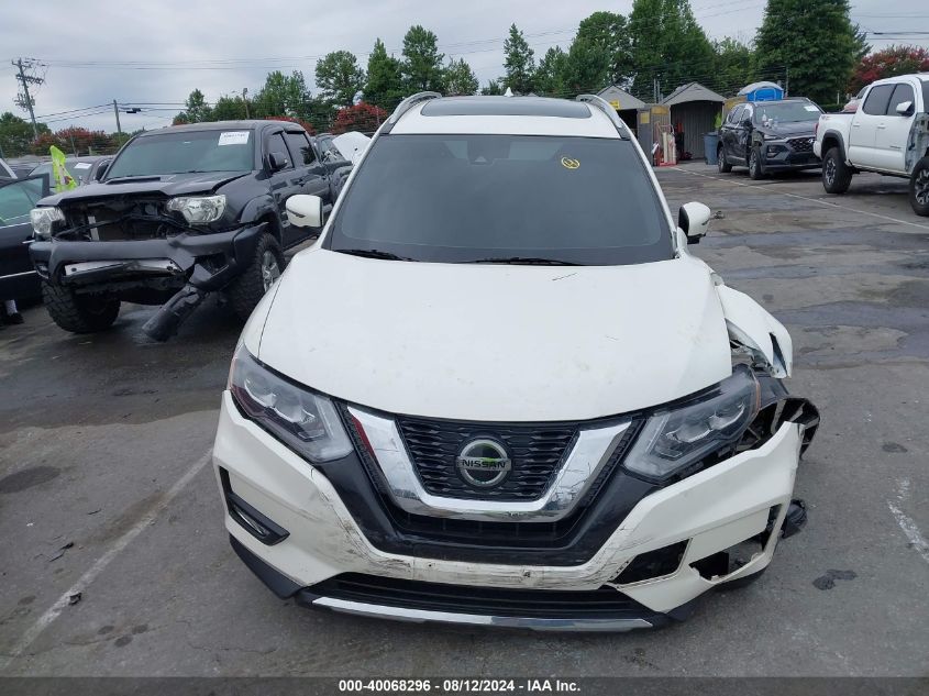 2018 Nissan Rogue Sl VIN: JN8AT2MV4JW322687 Lot: 40068296