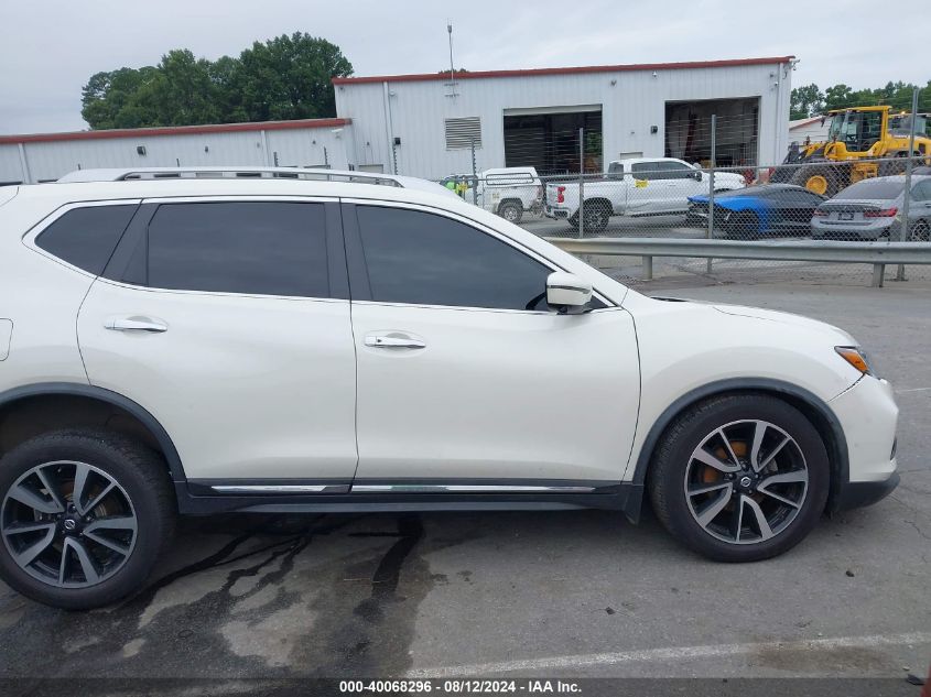 2018 Nissan Rogue Sl VIN: JN8AT2MV4JW322687 Lot: 40068296