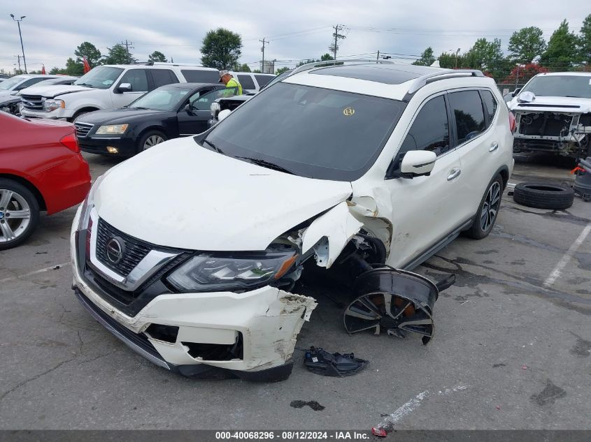 2018 Nissan Rogue Sl VIN: JN8AT2MV4JW322687 Lot: 40068296