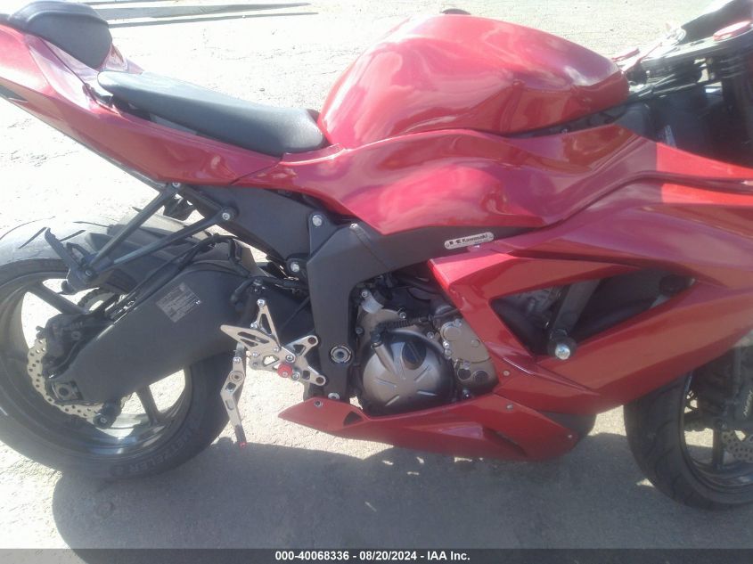 2013 Kawasaki Zx636 E VIN: JKBZXJE10DA003710 Lot: 40068336