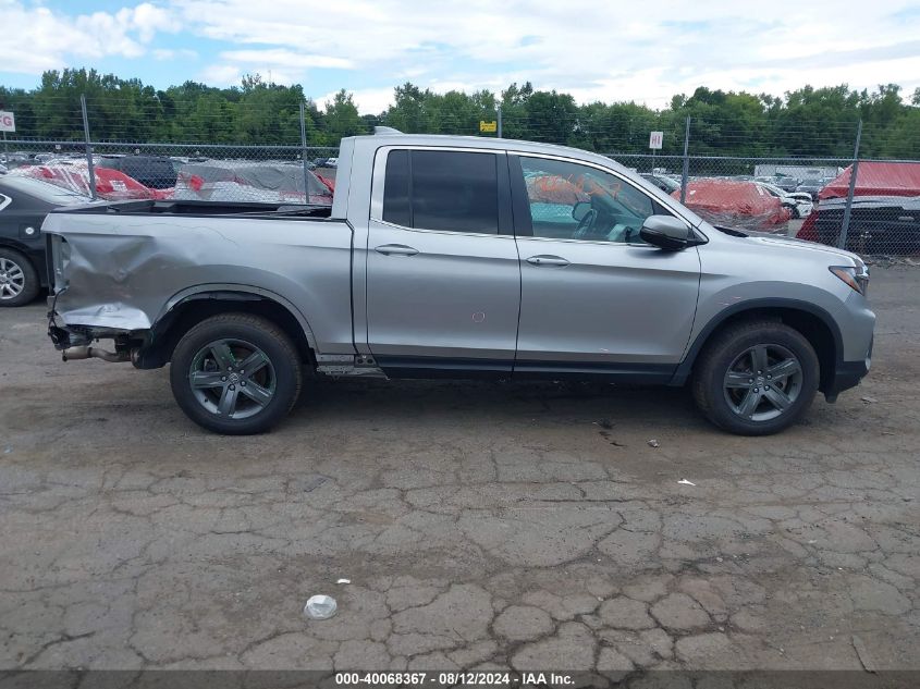 2022 Honda Ridgeline Rtl VIN: 5FPYK3F54NB007244 Lot: 40068367