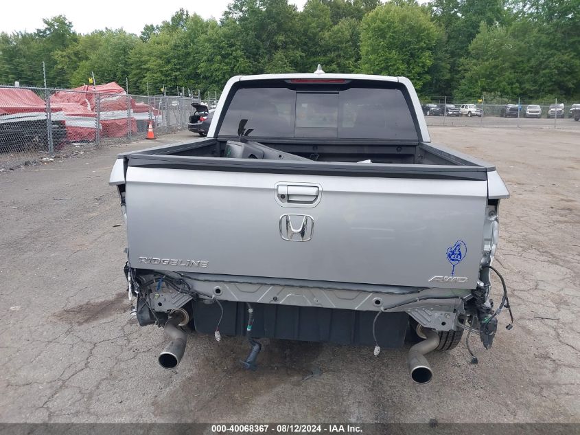 2022 Honda Ridgeline Rtl VIN: 5FPYK3F54NB007244 Lot: 40068367