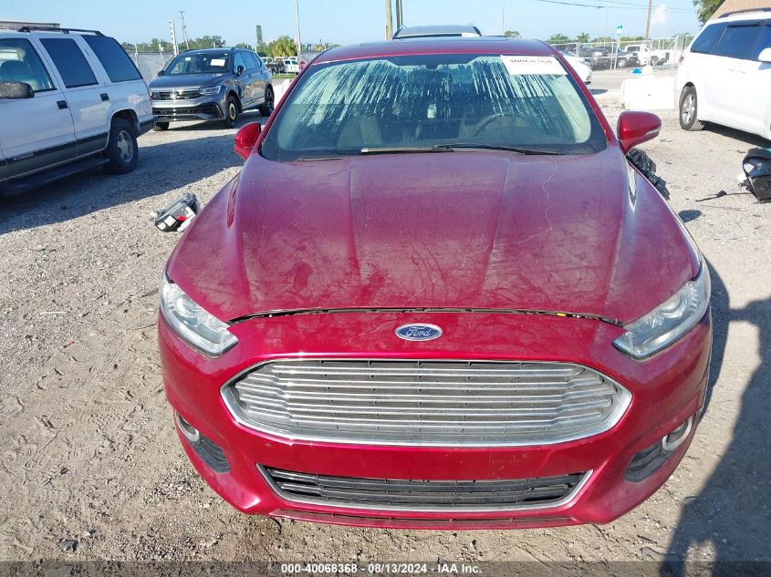 2016 Ford Fusion Titanium VIN: 3FA6P0K90GR191002 Lot: 40068368