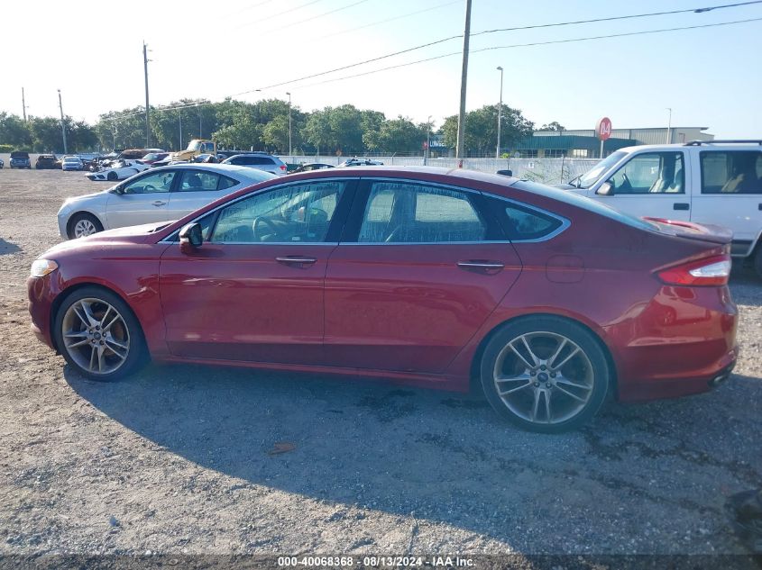 2016 Ford Fusion Titanium VIN: 3FA6P0K90GR191002 Lot: 40068368