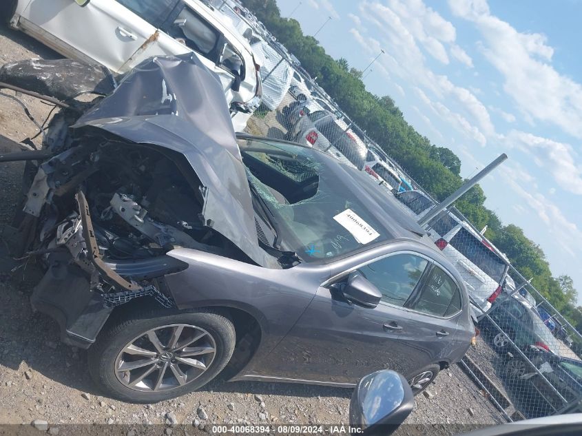 2020 Acura Tlx VIN: 19UUB1F37LA011256 Lot: 40068394