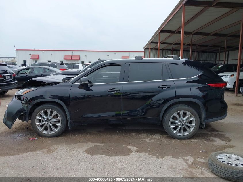 2021 Toyota Highlander Limited VIN: 5TDYZRAH0MS065791 Lot: 40068426