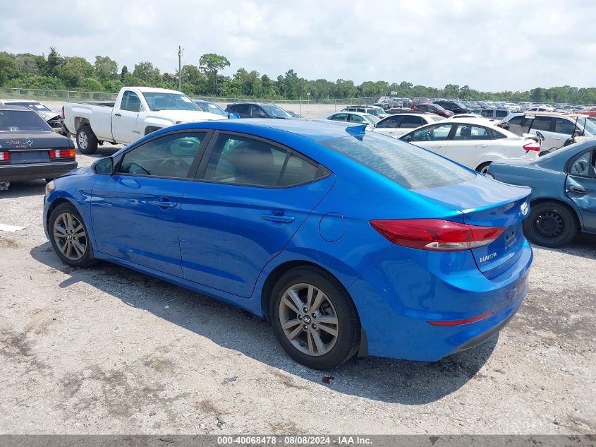 2018 HYUNDAI ELANTRA SEL/VALUE/LIMITED - 5NPD84LFXJH389204