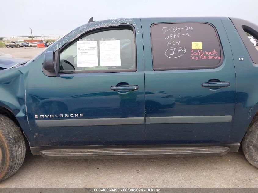 2007 Chevrolet Avalanche 1500 Lt VIN: 3GNEC12037G238308 Lot: 40068498