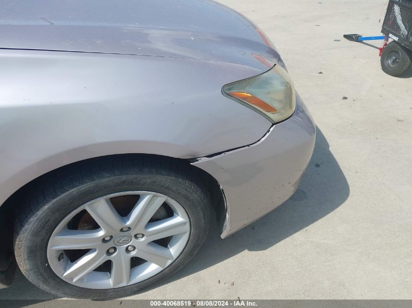 2008 Lexus Es 350 VIN: JTHBJ46G282161739 Lot: 40068519