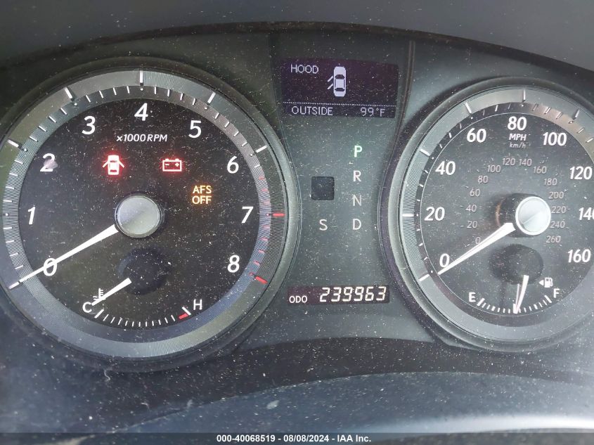 2008 Lexus Es 350 VIN: JTHBJ46G282161739 Lot: 40068519