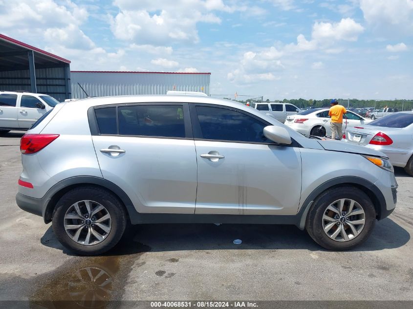 2015 Kia Sportage Lx VIN: KNDPB3AC1F7715520 Lot: 40068531