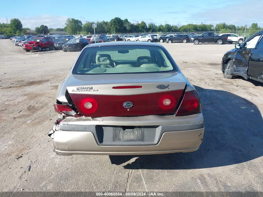 2003 Chevrolet Impala Ls VIN: 2G1WH55K639114808 Lot: 40068554