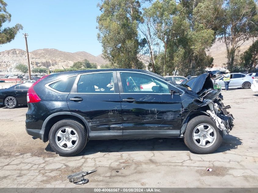 2016 Honda Cr-V Lx VIN: 2HKRM3H34GH517990 Lot: 40068567