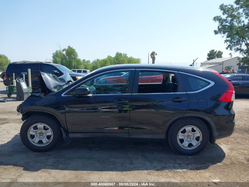 2016 Honda Cr-V Lx VIN: 2HKRM3H34GH517990 Lot: 40068567