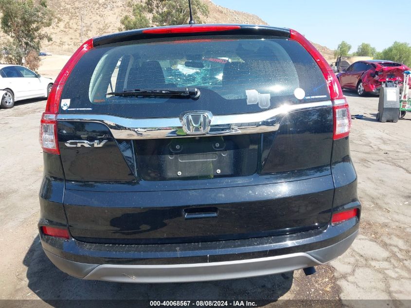 2016 Honda Cr-V Lx VIN: 2HKRM3H34GH517990 Lot: 40068567