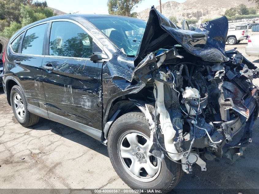 2016 Honda Cr-V Lx VIN: 2HKRM3H34GH517990 Lot: 40068567