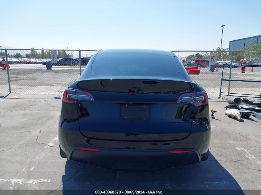 2021 Tesla Model Y Long Range Dual Motor All-Wheel Drive VIN: 5YJYGAEE8MF159929 Lot: 40068573