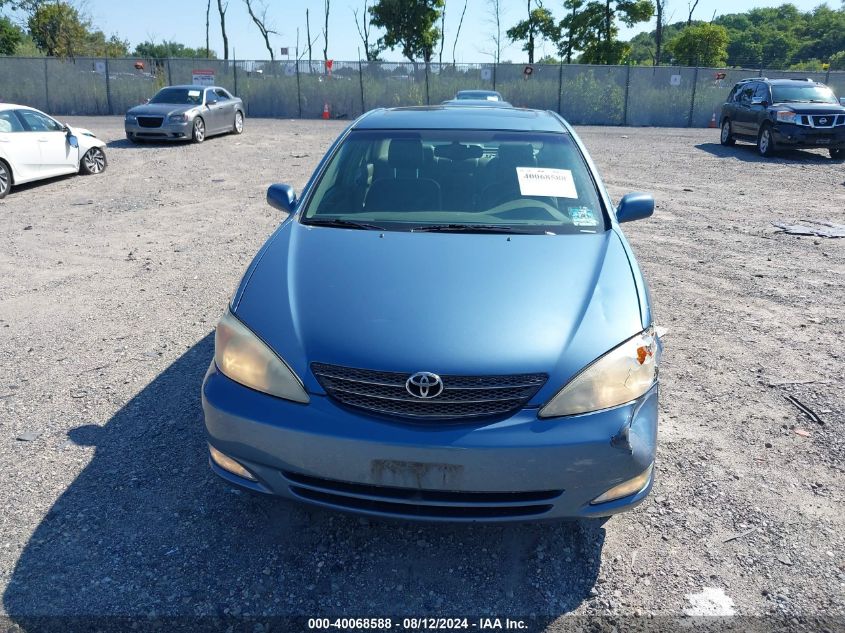 2004 Toyota Camry Xle VIN: 4T1BE30K94U854332 Lot: 40068588