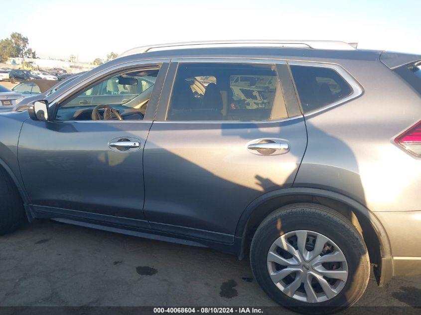 2017 Nissan Rogue S VIN: KNMAT2MT1HP579272 Lot: 40068604