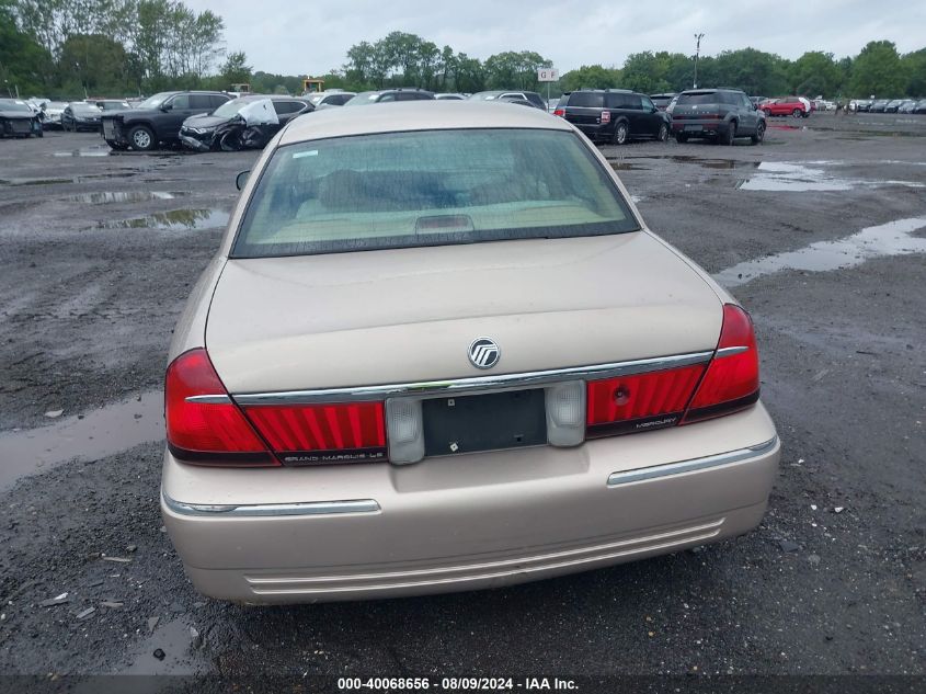 1998 Mercury Grand Marquis VIN: 2MEFM75WXWX698937 Lot: 40068656