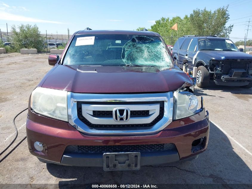 2011 Honda Pilot Ex-L VIN: 5FNYF3H50BB004802 Lot: 40068658