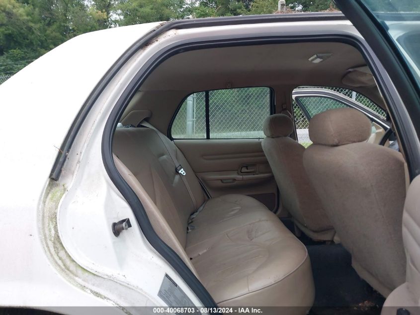 1999 Ford Crown Victoria Police Interceptor VIN: 2FAFP71W4XX149563 Lot: 40068703