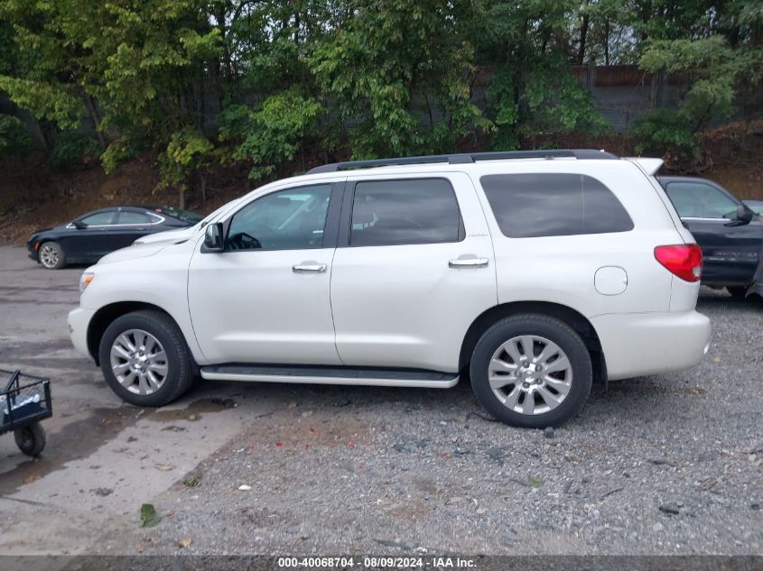 2013 Toyota Sequoia Platinum 5.7L V8 VIN: 5TDDW5G17DS087281 Lot: 40068704