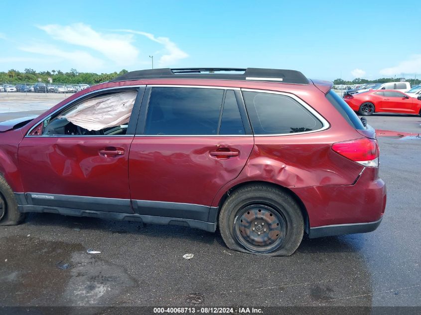 2011 Subaru Outback 2.5I VIN: 4S4BRBAC5B3311178 Lot: 40068713