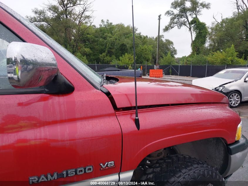 1997 Dodge Ram 1500 St VIN: 3B7HF13Z6VG835086 Lot: 40068729