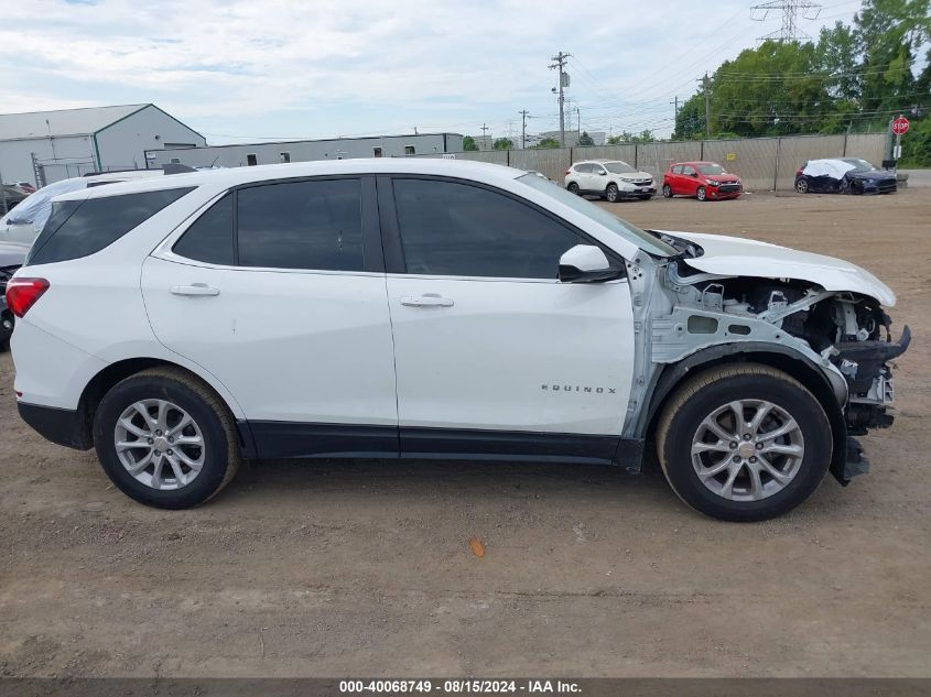 2021 Chevrolet Equinox Lt VIN: 3GNAXKEV1MS110254 Lot: 40068749