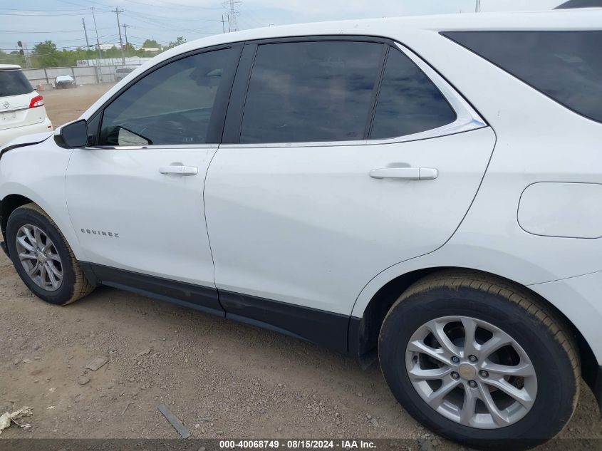 2021 Chevrolet Equinox Lt VIN: 3GNAXKEV1MS110254 Lot: 40068749