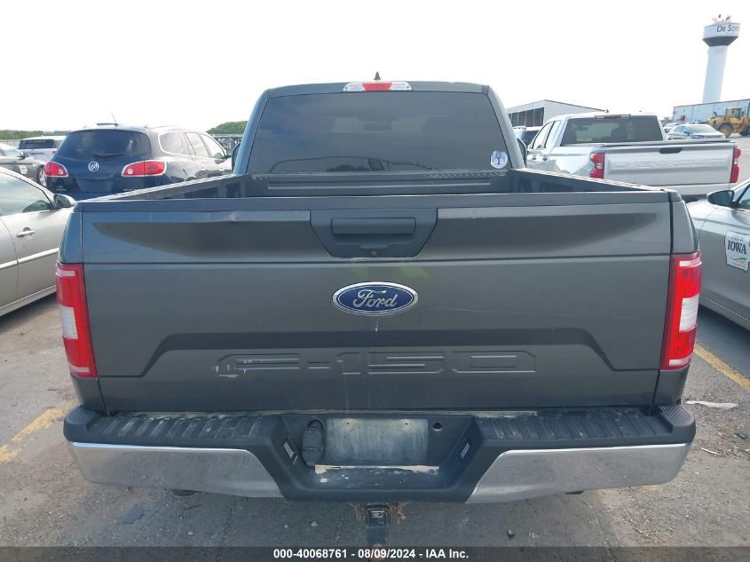2018 Ford F150 Super Cab VIN: 1FTFX1E51JKE25202 Lot: 40068761