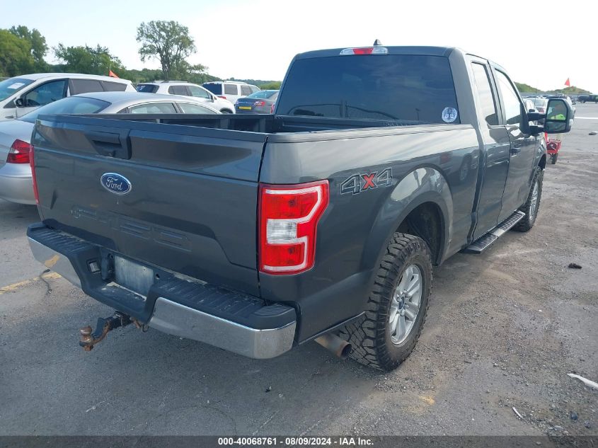 2018 Ford F150 Super Cab VIN: 1FTFX1E51JKE25202 Lot: 40068761