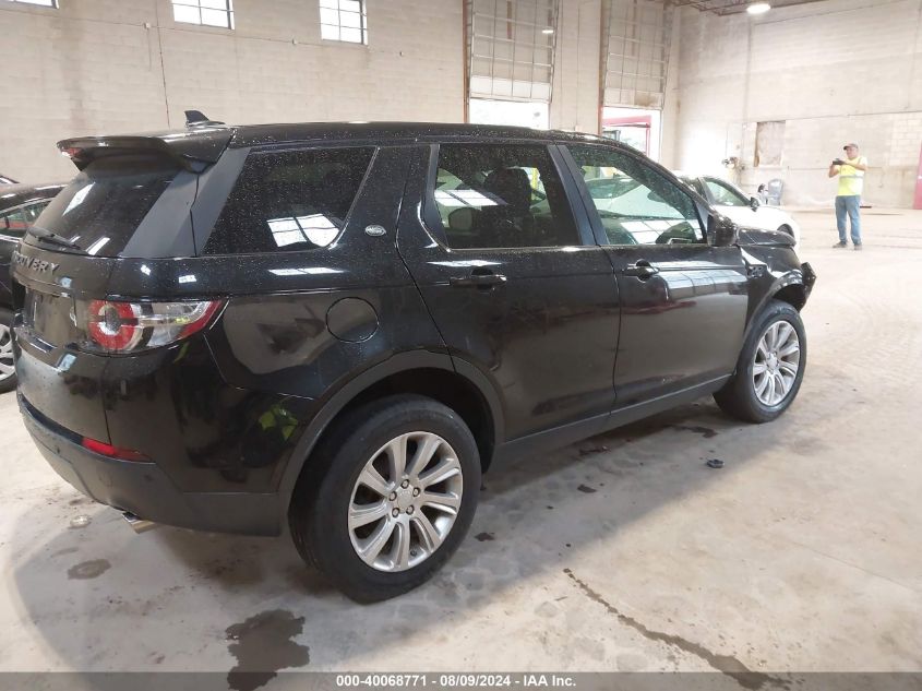 2016 Land Rover Discovery Sport Se VIN: SALCP2BG7GH600310 Lot: 40068771