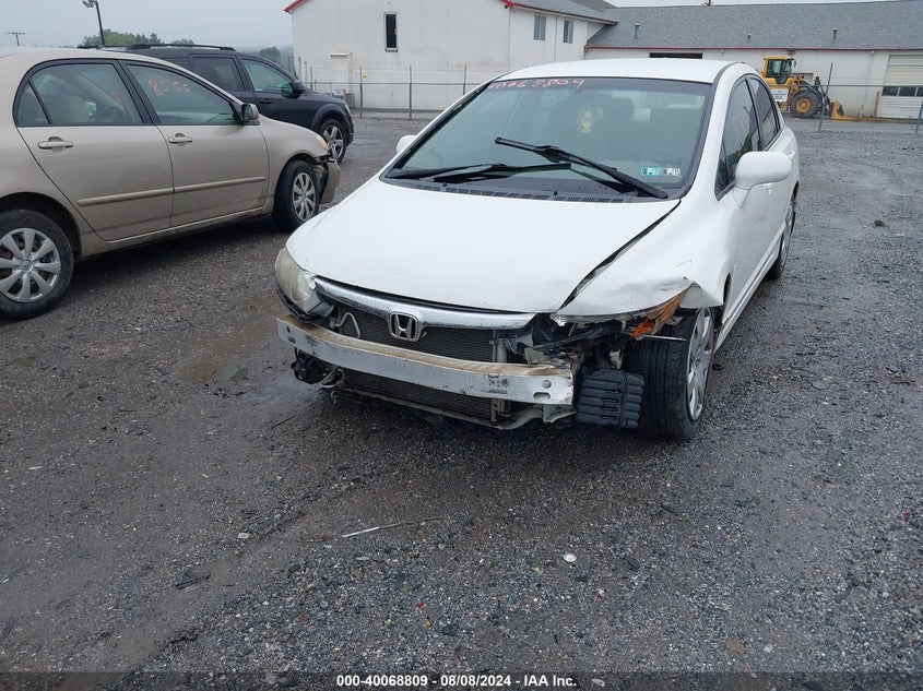 2008 Honda Civic Sdn Lx VIN: 2HGFA16578H510807 Lot: 40068809