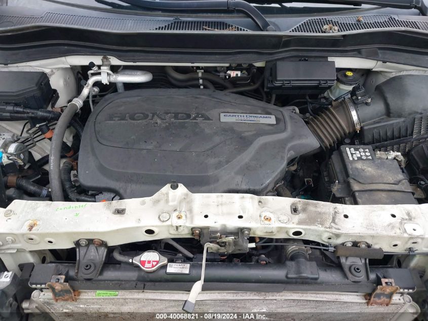 2016 Honda Pilot Ex-L VIN: 5FNYF6H59GB080401 Lot: 40068821