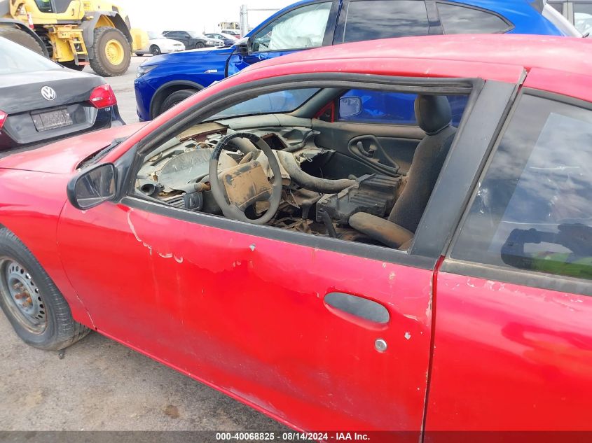 1999 Chevrolet Cavalier Rs VIN: 3G1JC1241XS850118 Lot: 40068825