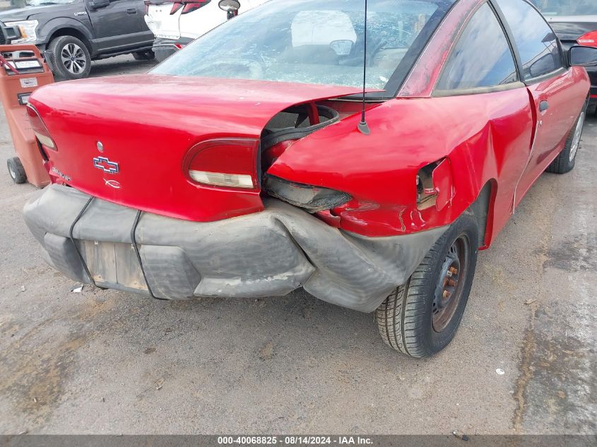 1999 Chevrolet Cavalier Rs VIN: 3G1JC1241XS850118 Lot: 40068825