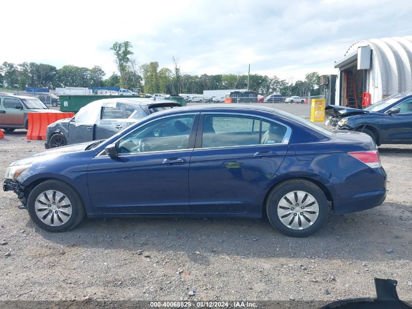 2012 Honda Accord 2.4 Lx VIN: 1HGCP2F38CA089287 Lot: 40068829