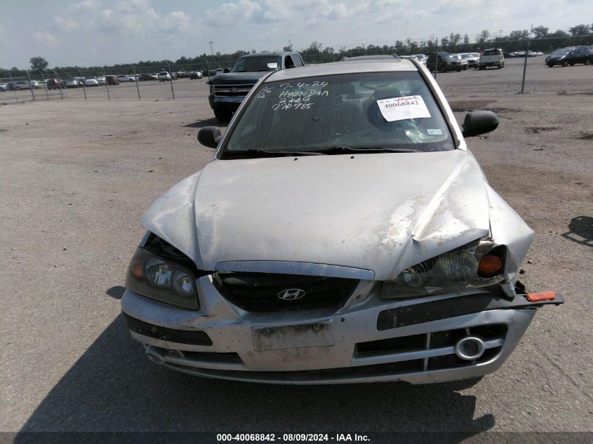 2004 Hyundai Elantra Gls/Gt VIN: KMHDN46D74U770985 Lot: 40068842