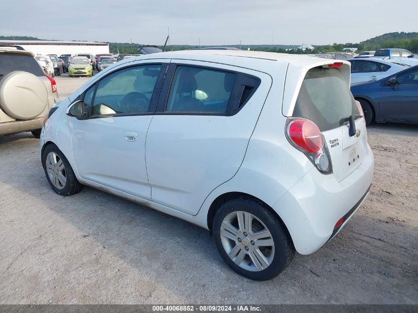 2014 Chevrolet Spark 1Lt VIN: KL8CD6S92EC559645 Lot: 40068852