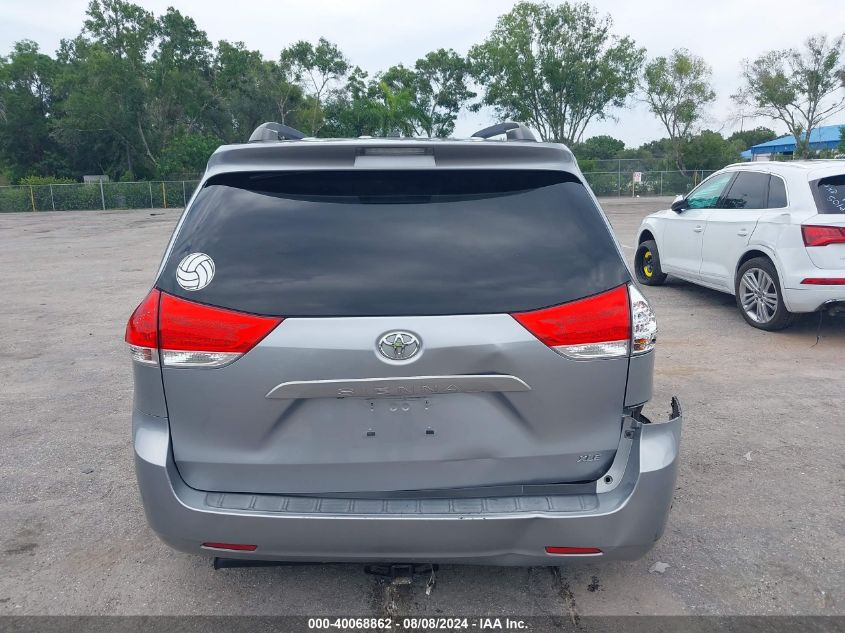 2013 Toyota Sienna Xle V6 8 Passenger VIN: 5TDYK3DC7DS295507 Lot: 40068862