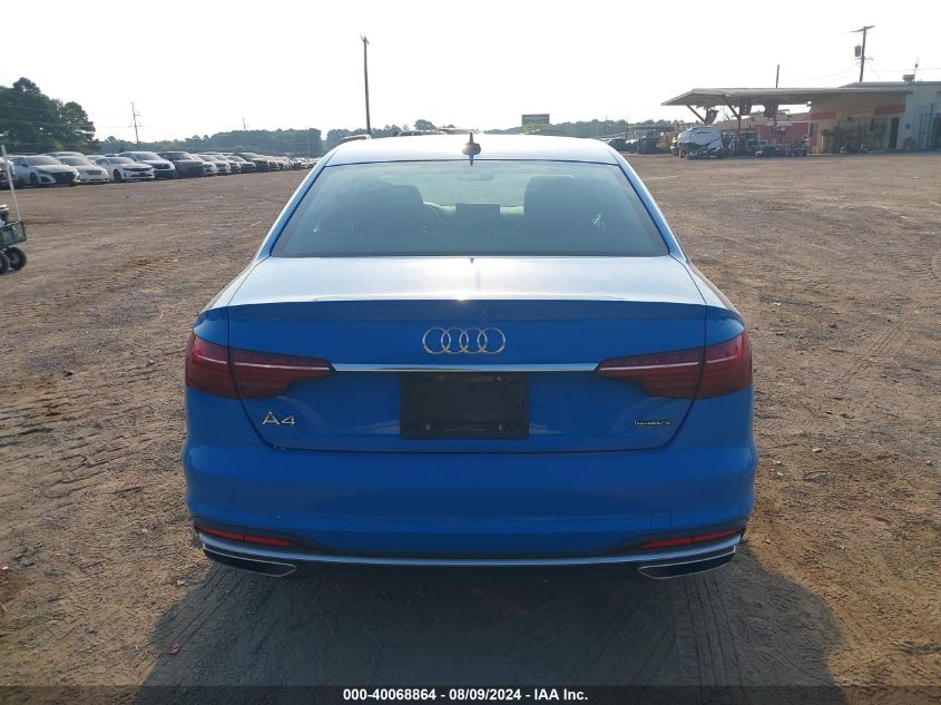 2022 Audi A4 Premium Plus 45 VIN: WAUEAAF47NN011314 Lot: 40068864