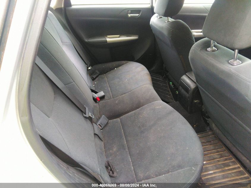 2009 Subaru Impreza 2.5I VIN: JF1GE61689H509957 Lot: 40068869